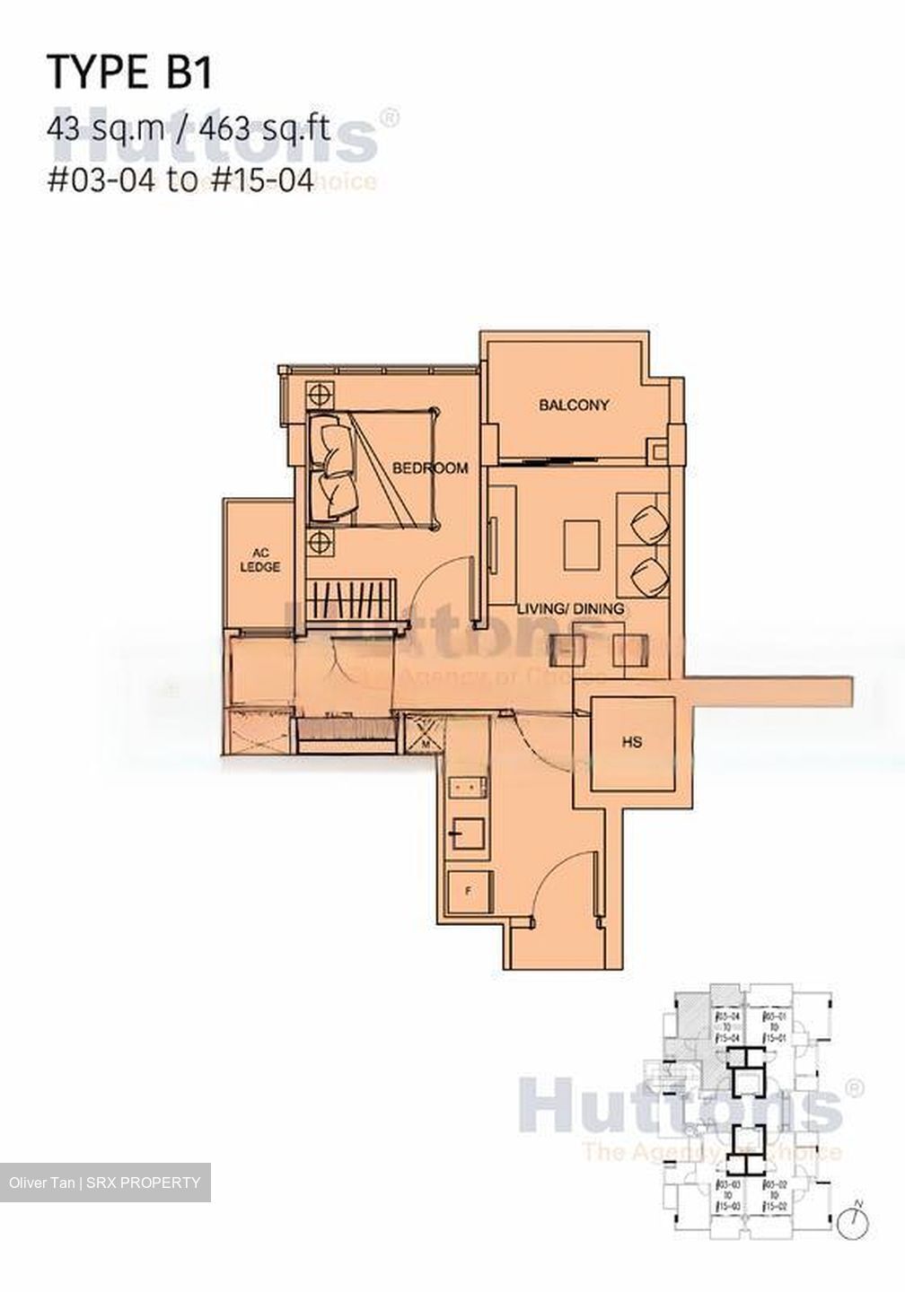 City Suites (D12), Apartment #490736111